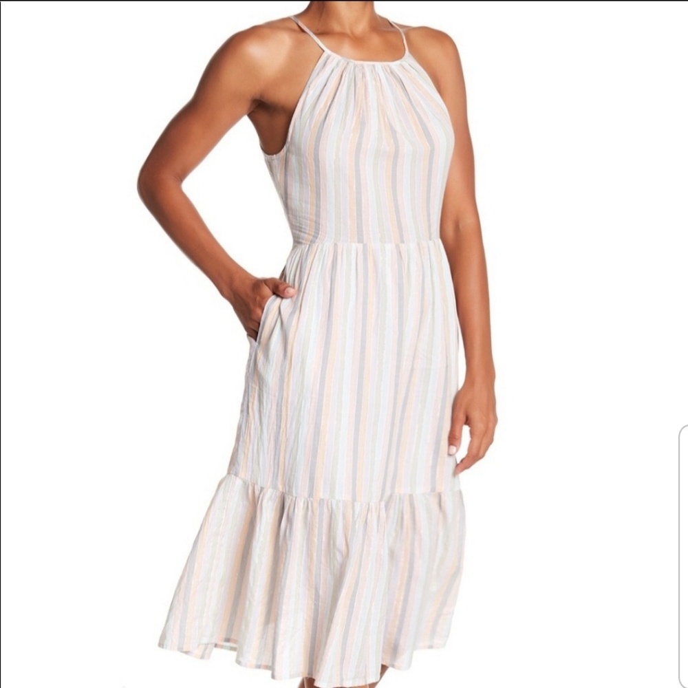 Lucky Brand Pastel Striped Dress